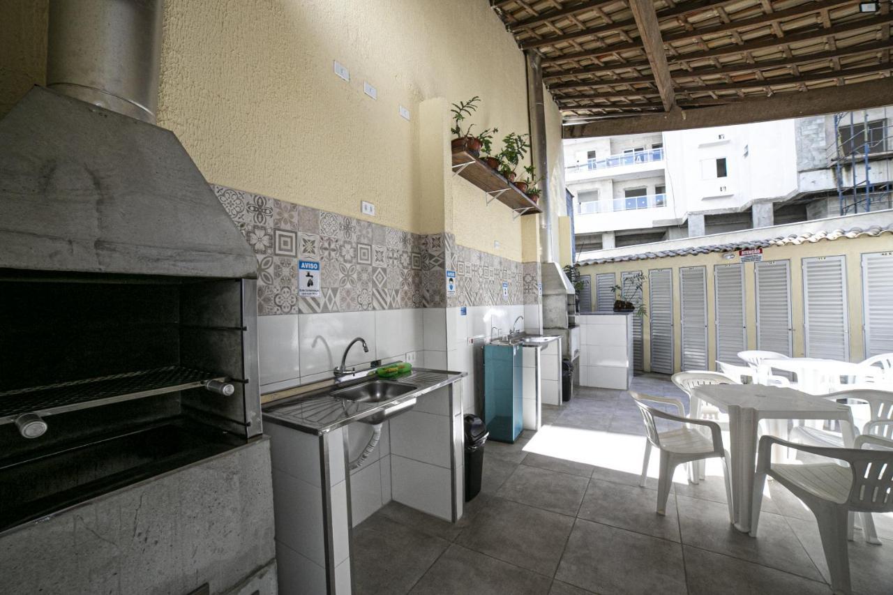 Apto 22E ar condicionado e ventilador, 2 quartos, churrasqueira, elevador e piscina Ubatuba Exterior foto